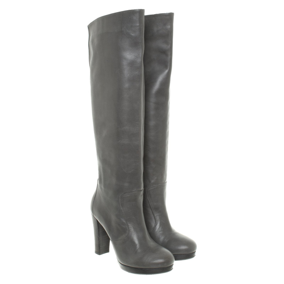 Cinque Boots Leather in Grey