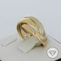 Cartier Trinity Ring klassisch aus Gelbgold in Gold