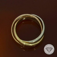 Cartier Trinity Ring klassisch aus Gelbgold in Gold