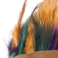 Other Designer Headdress made of leather and feathers