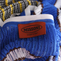 Missoni Manteau tricoté avec motif rayé
