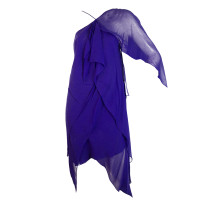 Bcbg Max Azria Dress Silk in Violet