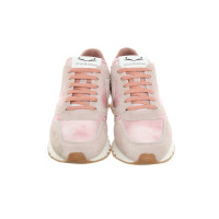 Voile Blanche Chaussures de sport en Cuir en Rose/pink