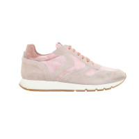 Voile Blanche Chaussures de sport en Cuir en Rose/pink