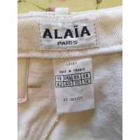 Alaïa Skirt Jeans fabric