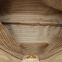 Prada Shoulder bag Patent leather in Beige