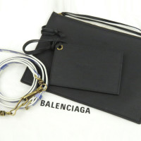 Balenciaga Tote Bag aus Leder in Blau