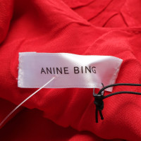 Anine Bing Robe en Rouge