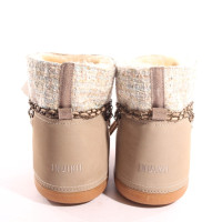 Inuikii Stiefel aus Leder in Beige