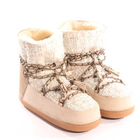 Inuikii Stiefel aus Leder in Beige