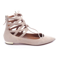 Aquazzura Pumps/Peeptoes Leather in Beige