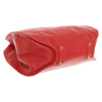 Christian Dior Handtasche aus Leder in Rot