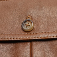 Polo Ralph Lauren Top Leather in Brown
