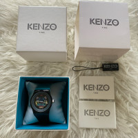 Kenzo Horloge in Zwart