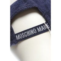 Moschino Cappello/Berretto in Cotone in Blu