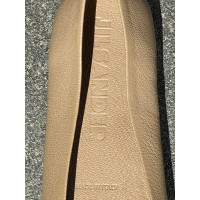 Jil Sander Slippers/Ballerinas Leather in Taupe