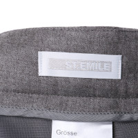 St. Emile Virgin wool trousers in grey