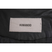 Humanoid Giacca/Cappotto in Pelle in Grigio
