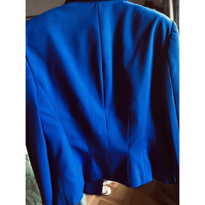 La Perla Jacket/Coat Silk in Blue