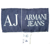 Armani Jeans Jas/Mantel Katoen in Wit