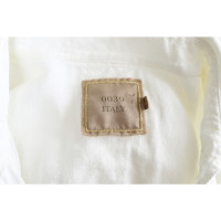 0039 Italy Top Linen in White