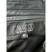 Oakwood Skirt Leather in Black