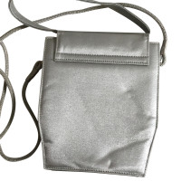 Stuart Weitzman Shoulder bag Leather in Silvery