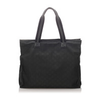 Gucci Tote Bag aus Baumwolle in Schwarz