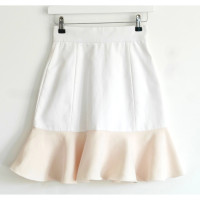 Victoria Beckham Skirt Cotton in White