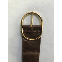Orciani Belt Leather in Ochre