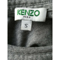 Kenzo Kleid aus Baumwolle in Grau