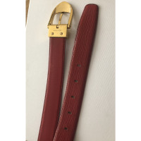 Louis Vuitton Belt Leather in Red