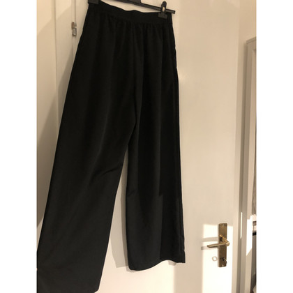 Anonyme Hose aus Baumwolle in Schwarz
