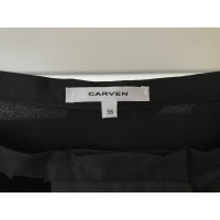 Carven Skirt Silk in Black
