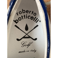 Roberto Botticelli Sneakers Leer in Wit