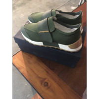 Alberto Guardiani Sneaker in Tela in Verde
