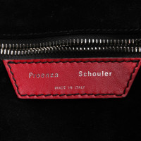 Proenza Schouler Shopper aus Leder in Rot