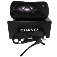 Chanel Sonnenbrille in Schwarz