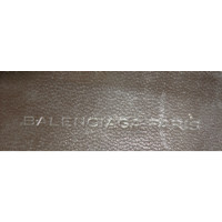 Balenciaga Sandalen aus Leder in Braun