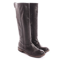 Pantanetti Boots Leather in Black