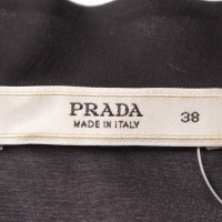 Prada Kleid aus Seide in Schwarz