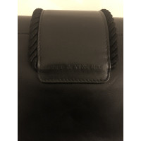 Marco De Vincenzo Shoulder bag Leather in Black