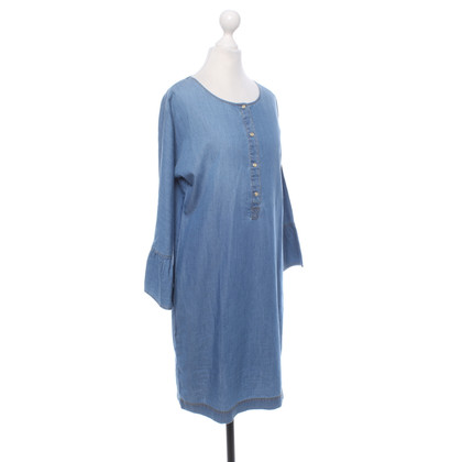 Cinque Dress Cotton in Blue