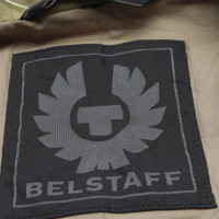 Belstaff Jacke/Mantel aus Baumwolle in Oliv