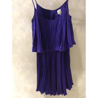 Halston Heritage Dress Silk in Violet