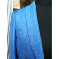 Shirtaporter Blazer Linen in Blue