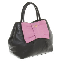 Prada Handbag in black / pink