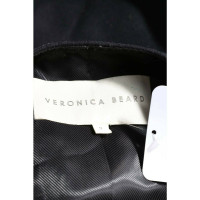 Veronica Beard Jacke/Mantel aus Wolle in Schwarz