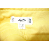Céline Rock aus Baumwolle in Gelb