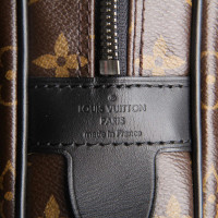 Louis Vuitton Porte Documents Voyage aus Canvas in Braun